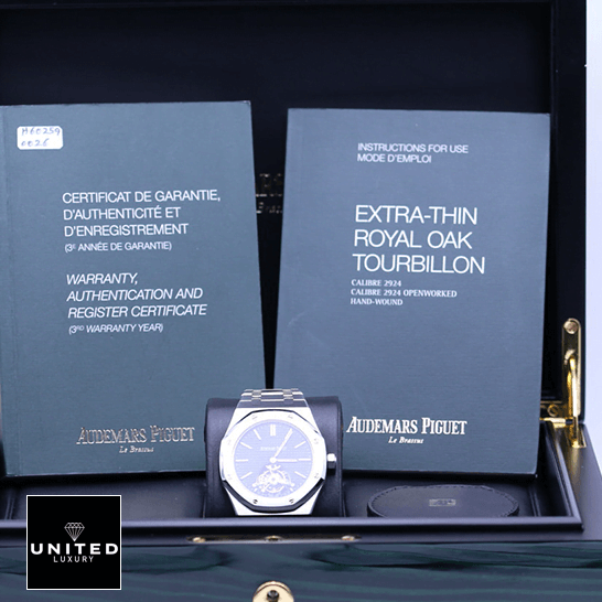 Audemars Piguet Royal Oak Tourbillon 26512ST.OO.1220ST.01 Replica 2 Audemars Piguet Tourbillion Steel Bezel Replica in the box