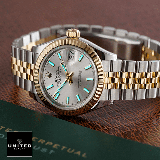 Rolex Datejust 279173-0019 Replica 6 Rolex Lady-Datejust 279173-0019 Yellow Gold Jubilee Luminous Dial Replica