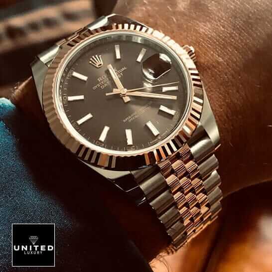 Rolex Datejust 126331 Everose Gold Automatic Chocolate Dial Jubilee Replica 3 rolex-126331-chocolate-replica-luxurywatch