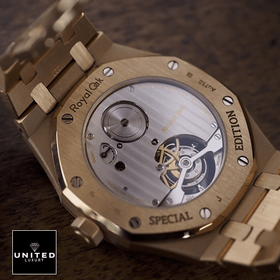 Royal Oak Tourbillon Replica 6 Audemars Piguet Royal Oak Tourbliion Stainless Steel Case Replica brown background
