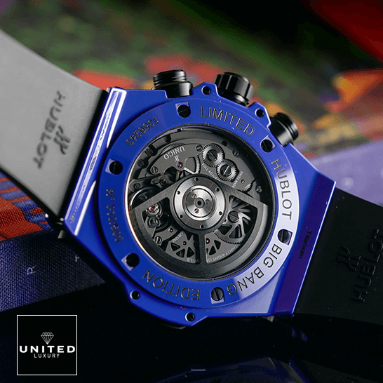 Hublot Blue Watch Replica 5 HUblot Big Bang UInico Blue Magic 411.ES_.5119 Replica blue steel case