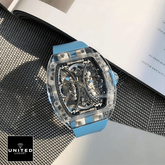 Richard Mille sapphire Replica 1 Richard Mille Tourbillion RM5302 Sapphire Replica