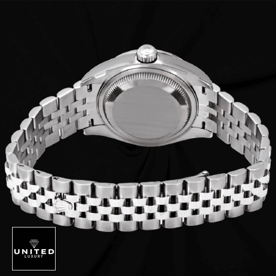 Rolex Datejust 116234 Stainless Steel Black Dial Replica 5 Rolex 279384RBR Jubilee Bracelet Replica stainless steel case and push button