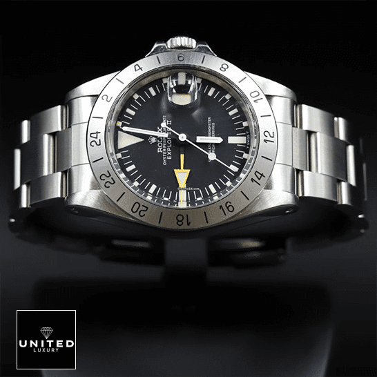 Rolex Explorer II 1655 (Antique) Black Dial WARO025 Oyster Replica 1 Rolex Explorer II 1655 (Antique) Black Dial WARO025 Oyster Replica Black Background