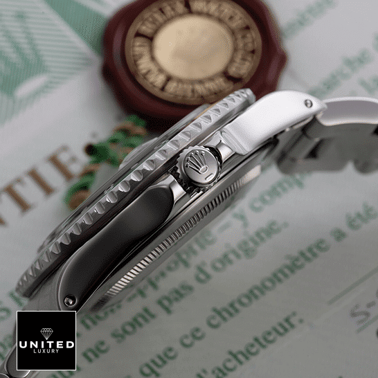 Rolex GMT-Master II Coke 16710 Replica Stainless Steel Case & Crown Pusher