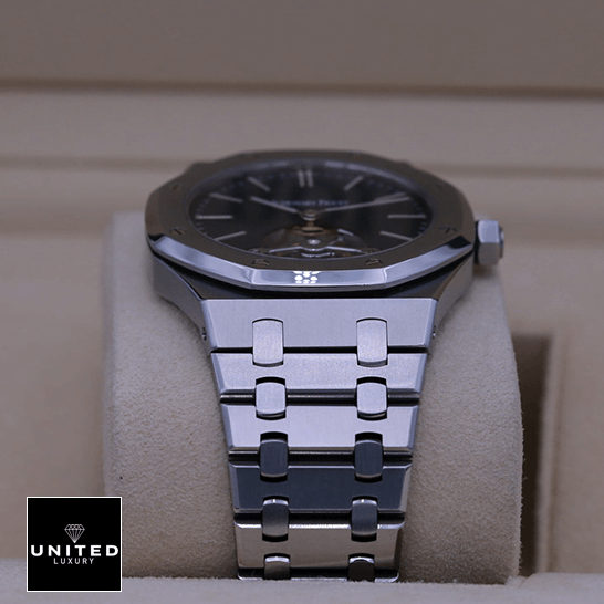 Audemars Piguet Royal Oak Tourbillon 26512ST.OO.1220ST.01 Replica 3 Audemars Piguet 26510ST.OO_.1220ST.01- Royal Oak Tourbillion Blue Dial Replica in the box