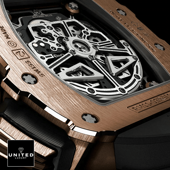 Richard Mille Felipe Massa Replica 6 Richard Mille RM011RG Flyback limited Edition Replica upside view
