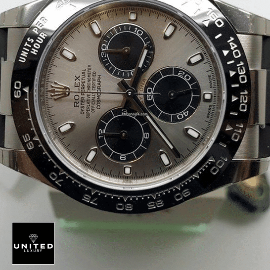 Rolex Daytona White Gold 116519LN Replica 3 Rolex Daytona 116519LN-0024 Black Bezel Replica