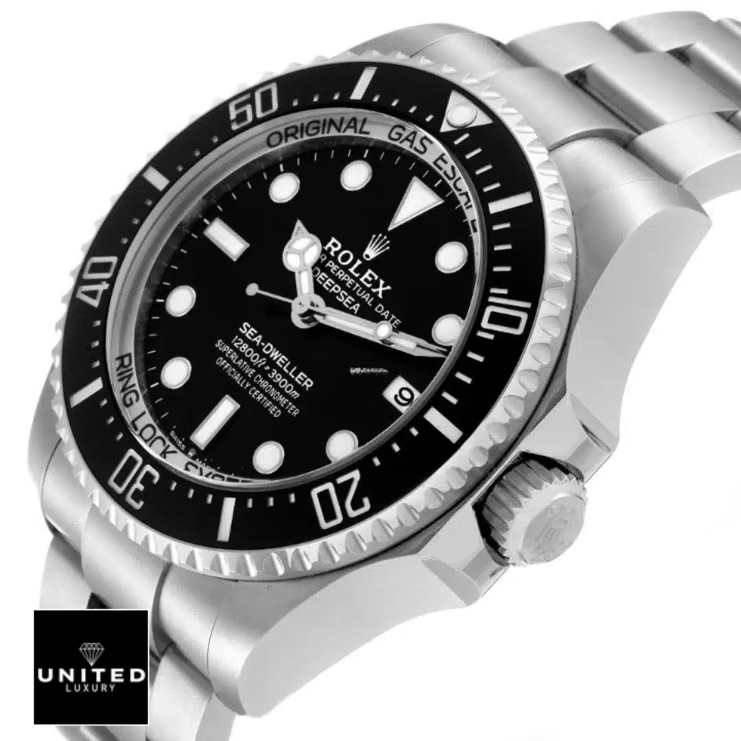 Rolex Deepsea Sea-Dweller Stainless Steel 116660-0001 Oyster Replica 1 Rolex Deepsea Sea-Dweller 116660-0001 Oyster Replica Stainless Steel Crown Pusher