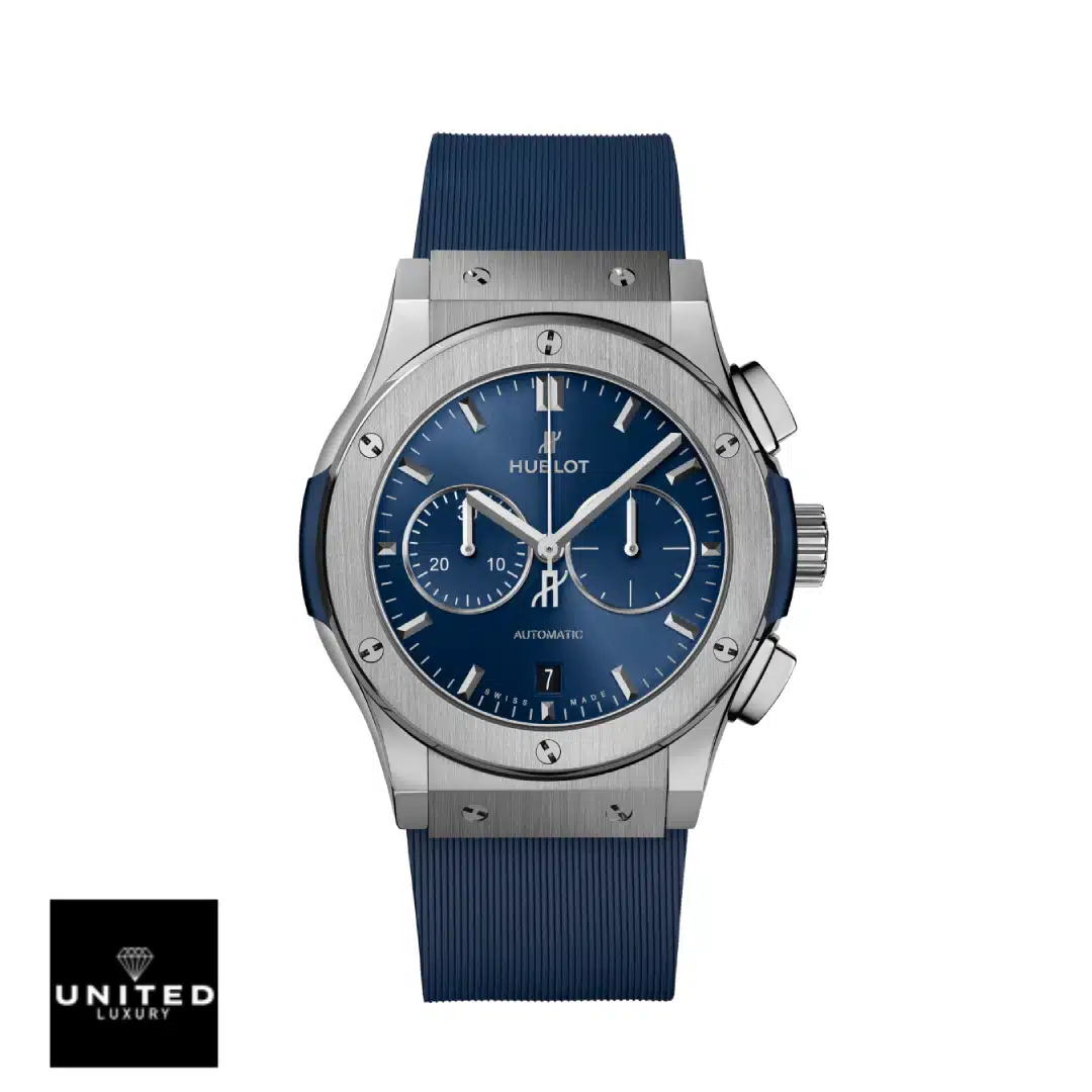 Hublot Classic Fusion Replica 2 Hublot Classic Fusion Automatic Blue Sunray Dial Titanium 565.NX.7170.LR Replica