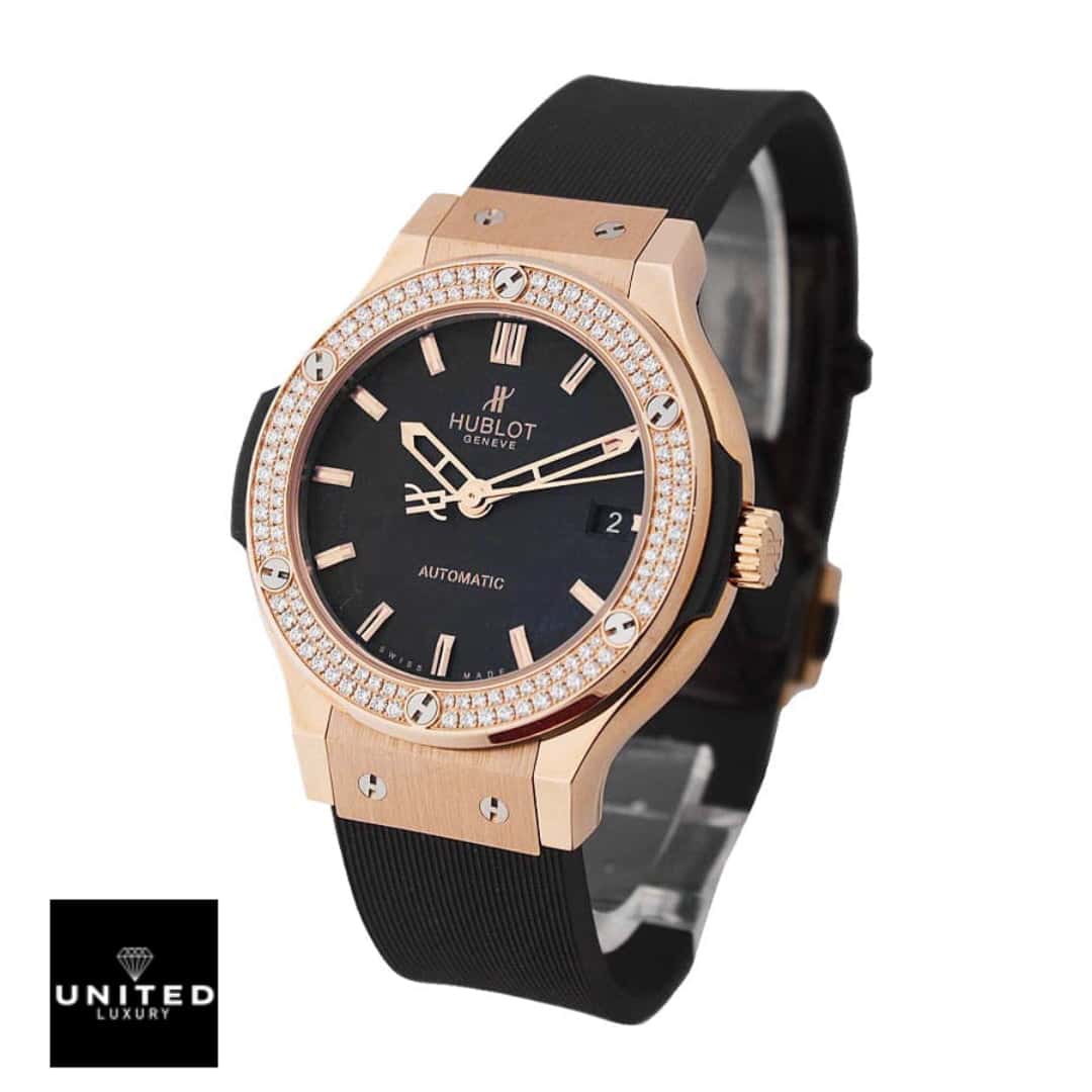 Hublot Fusion King Gold Replica 2 Hublot geneve fusion king gold replica diamond bezel