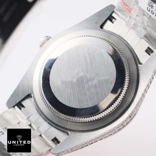 Rolex Datejust Baguette II White Gold Iced Out Diamond Dial 116300 Replica 2 Baguette rolex stainlees steel case replica