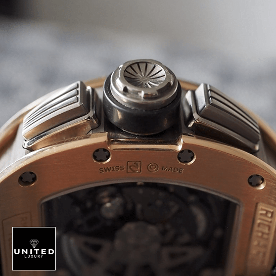 Richard Mille Felipe Massa Replica 5 Richard Mille Felipe RM011RG Replica crown / push button