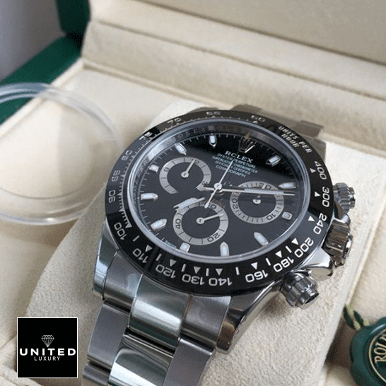 Daytona 116520 Black Dial Replica 1 Rolex Daytona 116500ln-0002 Black Dial Oyster Replica in the box