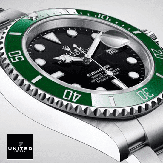 Rolex Submariner Date Black Replica 1 Rolex Submariner Date Kermit Black Dial 16610LV MK2 S.Steel Case Replica