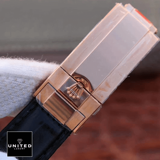 Rolex Cosmograph Daytona White Dial 116515LN-0003 Replica 3 Rolex Cosmograph Daytona 116515LN-0003 Rose Gold Fold Clasp Replica